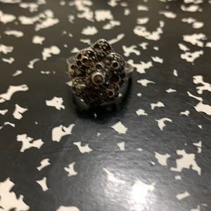 𝔳𝔦𝔫𝔞𝔤𝔢 sterling silver ring